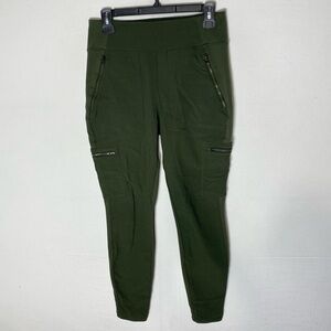 Athleta Headlands Hybrid Cargo Tight High Rise 8 Peat Green City Hike